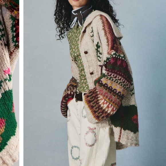 NWT Free People Wonderland SoftSpun Cardi, XS - Picture 3 of 8